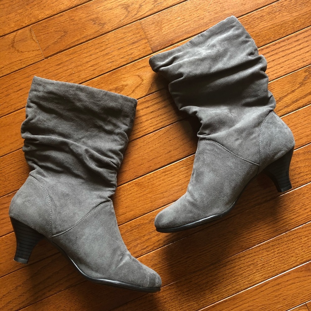 Aerosoles Heeled Suede Booties